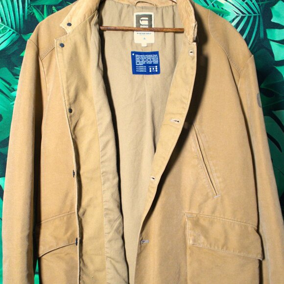 G-STAR RAW DENIM BLAZER WORK WEAR JACKET - Picture 9 of 10